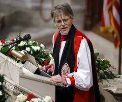 Bishop rebukes Trump at service, asks him to ‘have mercy’ on LGBT people, illegal immigrants