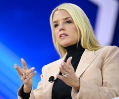 Trump says Pam Bondi will restore 'equal justice' at swearing-in ceremony as attorney general