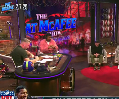 Pat McAffe pauses show, asks Jameis Winson to pray