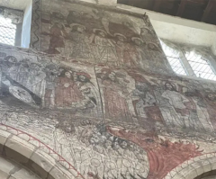 Church petitions National Lottery Heritage Fund to save rare 500-year-old wall paintings