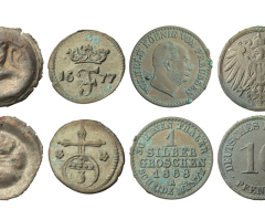 Treasure trove of artifacts, coins found in excavation of medieval German church 