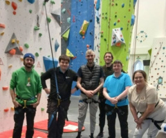Scottish church charity's innovative rock climbing program is helping recovering addicts