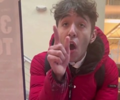 Student attacks pro-life group’s display at North Carolina university