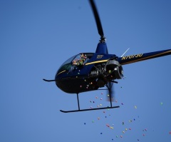 Church anticipates over 1,500 will attend 15th annual helicopter Easter egg drop
