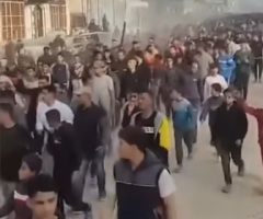 Rare protests against Hamas break out in Gaza after IDF strikes weaken group’s leadership