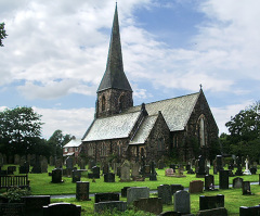 Church rededicated to God after atheist hate crime attack