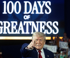 White Evangelicals most supportive of Trump 100 days in: Pew 