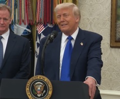 Trump defends White House account sharing photo of him dressed like pope: 'Did it in fun'