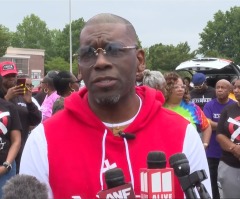 Pastor Jamal Bryant protests Target’s DEI rollback on anniversary of George Floyd’s death