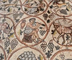 Ancient mosaic unearthed in southern Israel now restored and ready for public viewing
