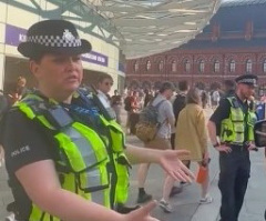 British police officer rebukes street evangelists: 'I just think it's all wrong'