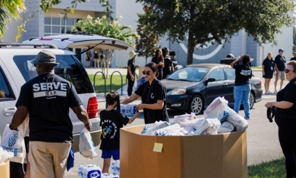 'Our faith in action': Florida megachurch to giveaway 3K bags of groceries