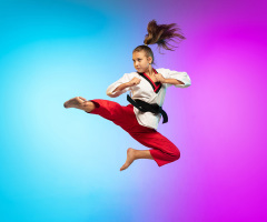 Pakistani Christian girl wins gold at South Asian Karate Championship