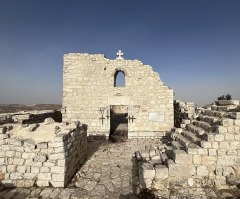Priests demand probe after alleged arson near ancient church in West Bank's last remaining Christian town