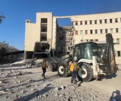 Israel hits regime targets in Damascus; Hundreds of Israeli Druze cross into Syria to join the fighting