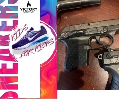 New York pastor seeks to quell teen violence by offering Nike sneakers for guns