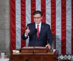 ‘We pray the US will always stand with Israel’: Speaker Mike Johnson leads Republican delegation on visit to Israel