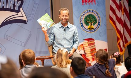 'God's not done with America': Kirk Cameron leads children's story hour at Library of Congress