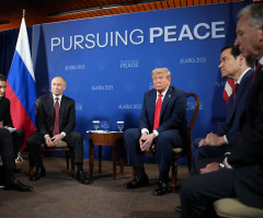 Can Donald Trump grin down the Russian bear?