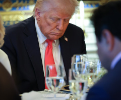President Trump can't climb up to Heaven