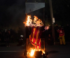 Trump wants to prosecute people who burn the US flag; advocates say its protected speech
