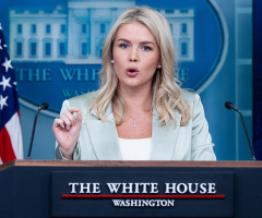 Karoline Leavitt dismisses 'Christian nationalism' concerns amid Trump's prayer push