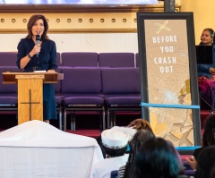 NY Gov. Kathy Hochul under fire for telling black church not to spend inflation checks at 'liquor store'