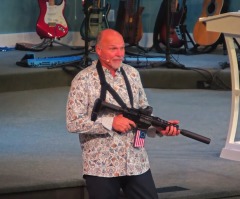 Church says pastor pointed gun at congregation to encourage ‘spiritual violence against unbelief’