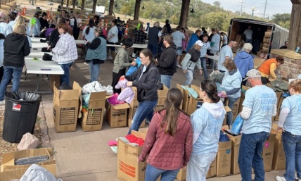 'Generously giving': Church collects around 1,500 coats to give out to kids for winter