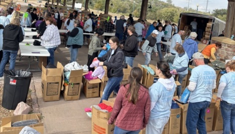 'Generously giving': Church collects around 1,500 coats to give out to kids for winter