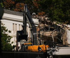 White House dismisses 'fake outrage' over East Wing ballroom renovation: 'Unhinged'