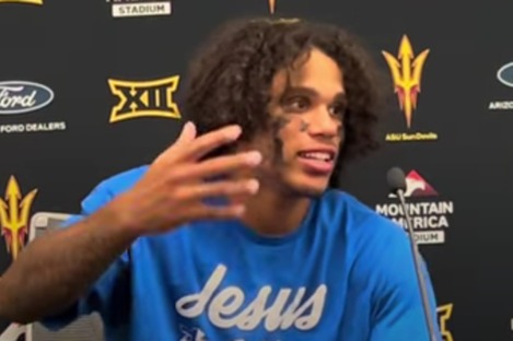 ASU football player shares faith journey, meaning behind 'Jesus Won' T-shirt