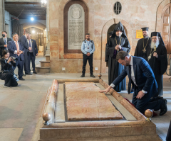 JD Vance attends private mass at Church of the Holy Sepulchre: 'Amazing blessing'