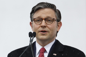 Mike Johnson responds to ICE altercations with clergy, rejects religious freedom concerns