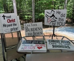 South Carolina town agrees to let resident hold Christian signs in public without a permit