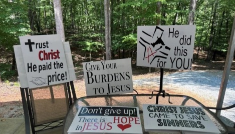 South Carolina town agrees to let resident hold Christian signs in public without a permit
