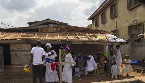 Hundreds of villagers stage protests blocking highway over killings of Christians in Central Nigeria