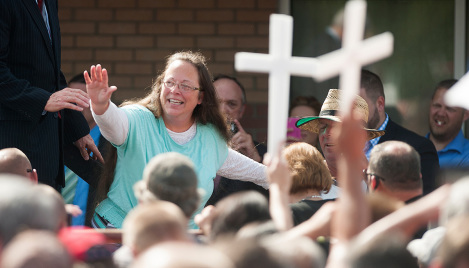 Supreme Court rejects Kim Davis’ request to reconsider landmark gay marriage ruling