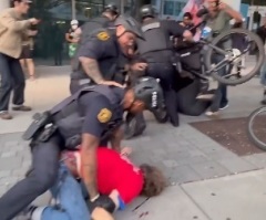 Violent protests erupt outside final TPUSA tour stop at UC Berkeley; DOJ responds