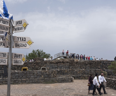 Syrian President Shaara conditions security deal on Israeli withdrawal from Golan Heights, claims Trump supports him
