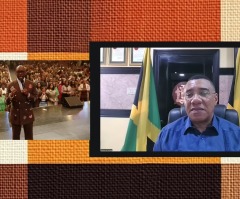 In meeting with Jamaica’s prime minister, Pastor Jamal Bryant offers prayer, aid and pledges to visit