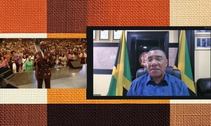 In meeting with Jamaica’s prime minister, Pastor Jamal Bryant offers prayer, aid and pledges to visit