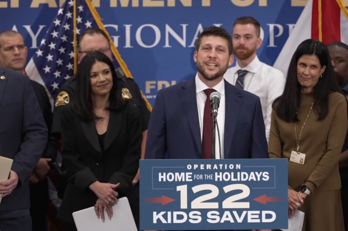 Florida AG threatens child predators with ‘death penalty’ after announcing rescue of 122 children