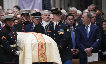 Trump, Vance snubbed at Cheney funeral; Bush eulogizes: 'Handled pressure and took the hits'