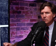 Tucker Carlson explains 'civil war' on Right, claims Christianity being 'distorted' to destroy US