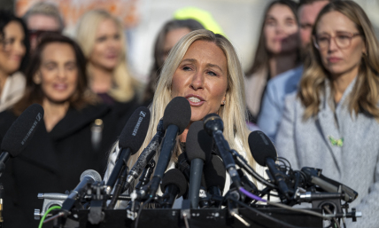 Marjorie Taylor Greene denies 2028 presidential run despite surging as top 3 contender