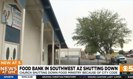 Arizona city will allow church's food ministry to operate, settles lawsuit