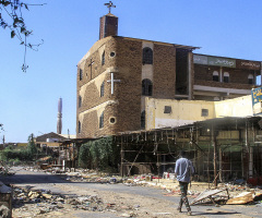 Churches vandalized in Sudan with Islamic Shahadah written on walls
