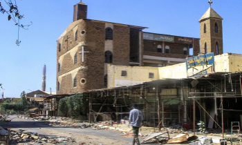 Churches vandalized in Sudan with Islamic Shahadah written on walls