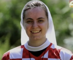 Croatian nun’s claim she was stabbed by migrant was fabricated, police say 